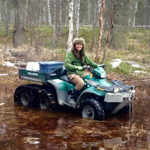 What does Spring breakup look like?