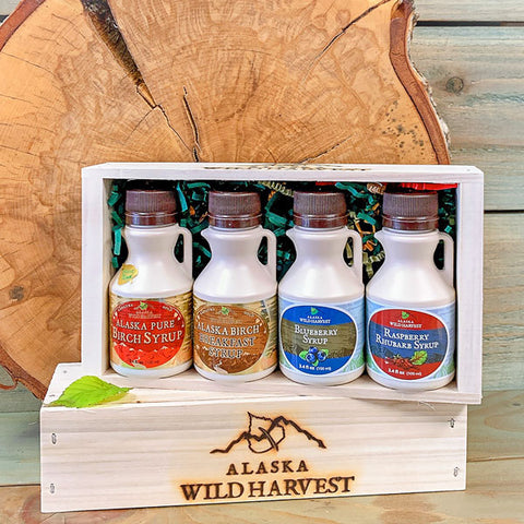 Wild Harvest Birch and Berry Syrup Gift Crate