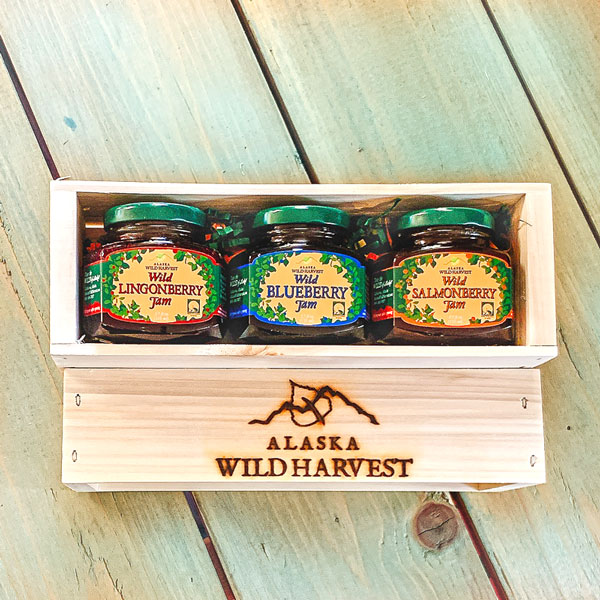 Alaska Wild Harvest Jam Gift Crate