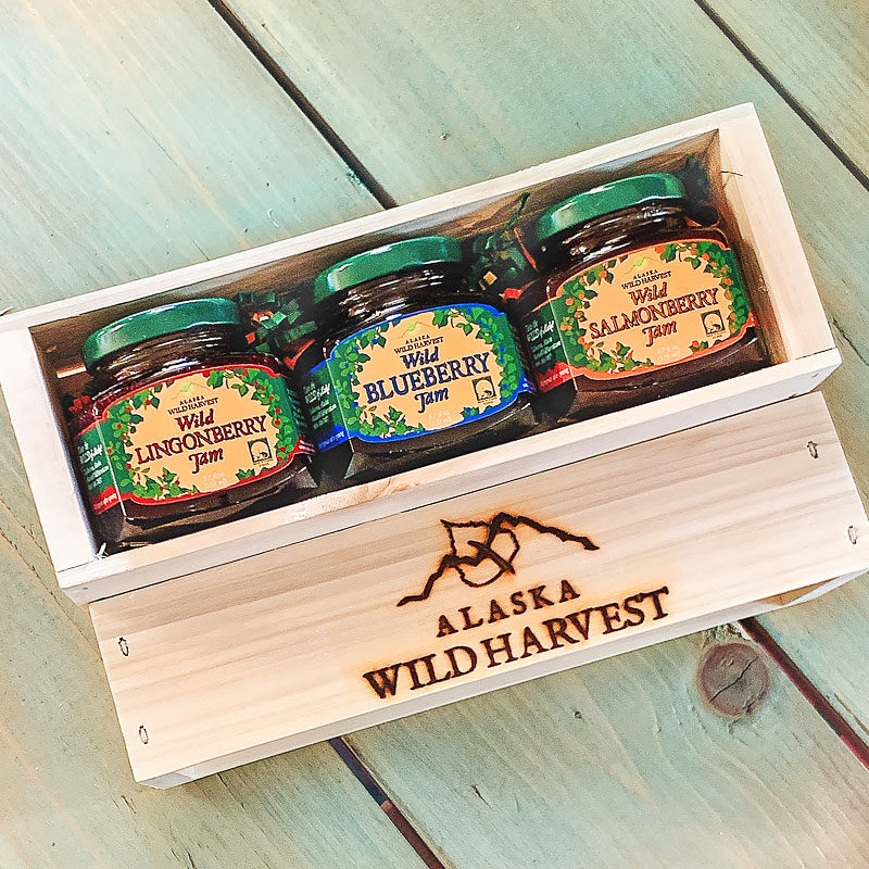 Alaska Wild Harvest Jam Gift Crate