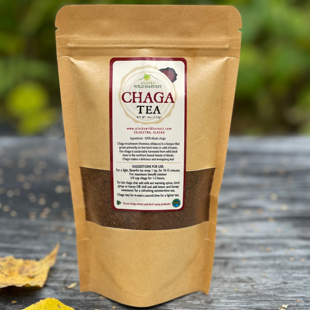 Chaga Tea and Extract Combo - Alaska Birch Syrup and Wild Harvest