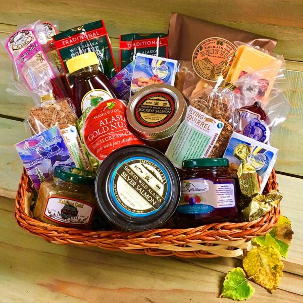 Large Alaska Wild Gathering Basket Alaska Wild Harvest