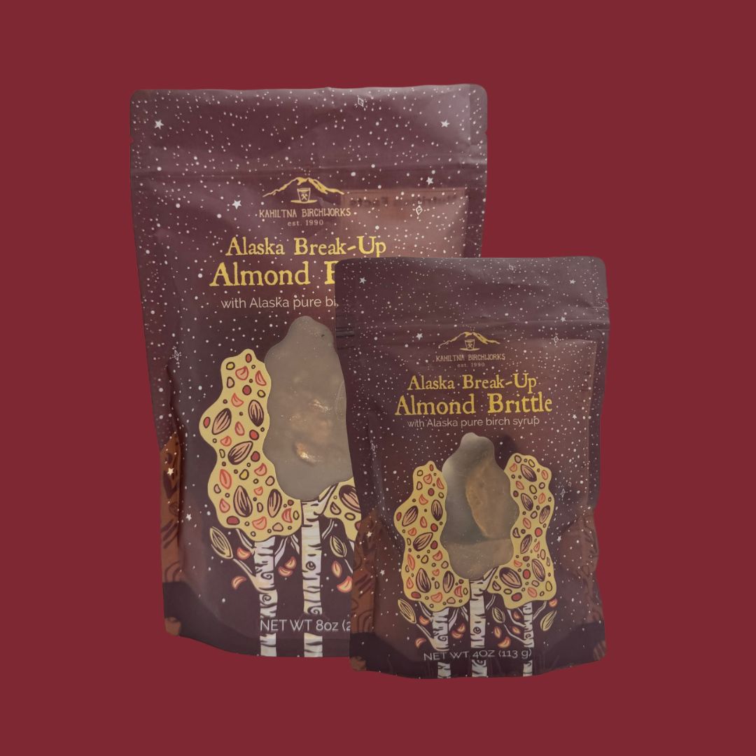 Alaska Break-Up Almond Brittle - Alaska Birch Syrup and Wild Harvest